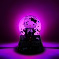 thumbnail image 2 of Sanrio Hello Kitty Black Skeleton Mini Light-Up Snow Globe | 3 Inches Tall, 2 of 8