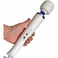 thumbnail image 3 of Personal Wand Electric Massager with 10 Powerful Magic Vibrations, Rechargeable Handheld Back Massager Wand Massage for Deep Muscles Pain Relief, 3 of 5