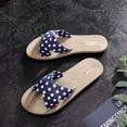 thumbnail image 4 of 2025 Clearance! Clearance under $5 asdoklhq Women's Slippers,Summer Ladies Slippers Polka Dot Polka Dot Holiday Beach Shoes, 4 of 9