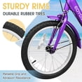 thumbnail image 5 of Lilypelle 16 inch Tricycle Kids Trikes for Beginner Riders, Single Speed 3 Wheel Bikes for Boys Girls, Low Step Through Three-Wheeled Bicycles with Rear Basket, 5 of 8