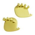 thumbnail image 3 of TOOYFUL Toe Separator Arch Finger Dividers Small Toe Stretcher Forefoot Pads Yellow, 3 of 9