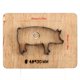 thumbnail image 2 of High quality Pig shape cutting knife cutting die 49*30mm (1.93 inches*1.18, 2 of 5