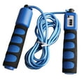 thumbnail image 1 of S SERENABLE Professional PVC Jump Skipping Rope with Counter and Anti-Slip Blue, 1 of 9