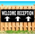thumbnail image 1 of Welcome Reception 13 oz Vinyl Banner With Metal Grommets, 1 of 4