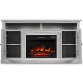 thumbnail image 2 of BELLEZE Fireplace TV Stand With Remote Control Console Media Shelves For TVs up to 65", 2 of 7