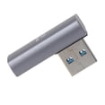 thumbnail image 3 of HLONK Right Angle 90 Degree 10Gbps USB 3.0 Male to Female USB Converter Adapter, 3 of 7