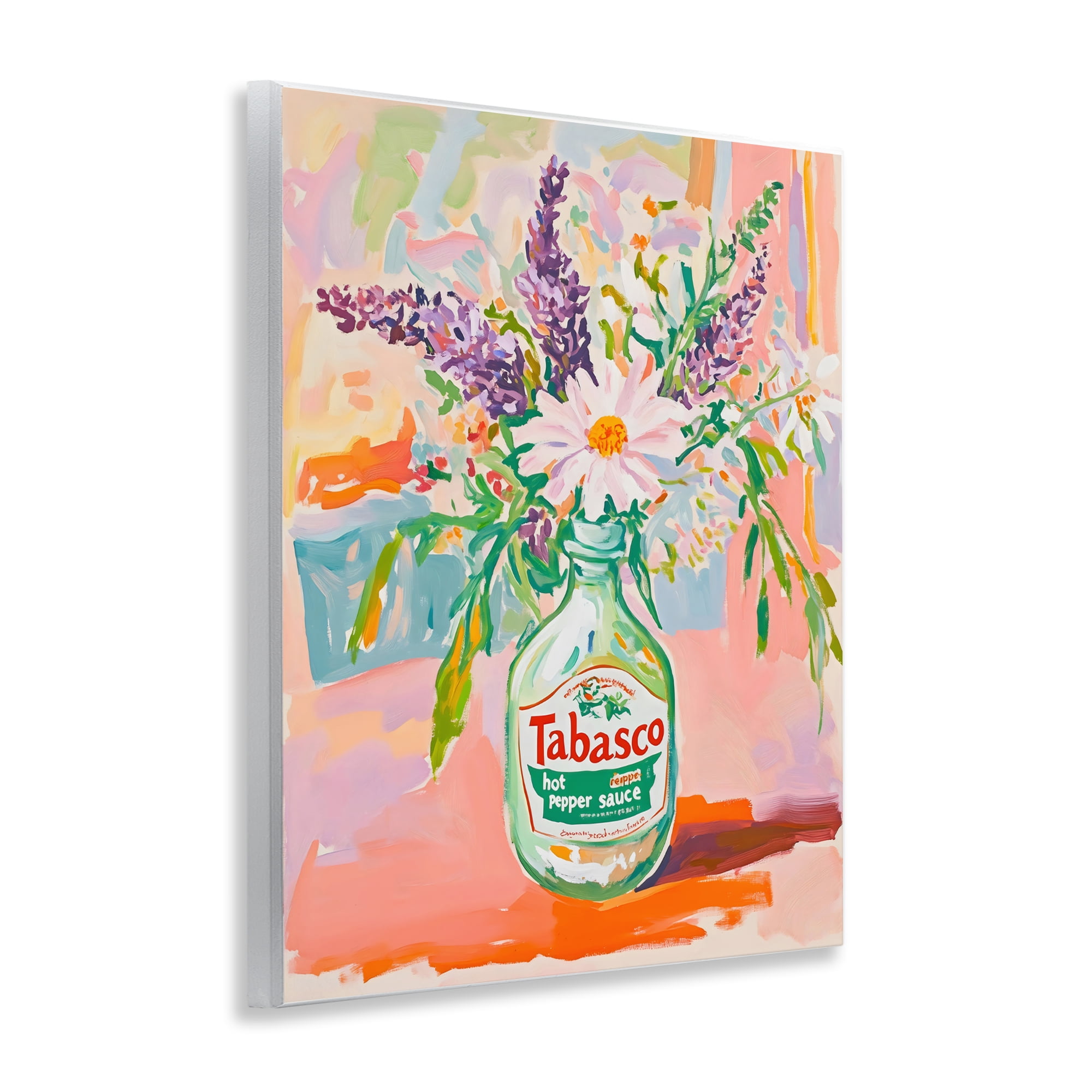 Stupell Industries Hot Sauce Bottle Bouquet Wall Plaque Art, design by The Prints Vibe