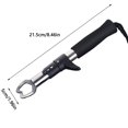 thumbnail image 3 of Estbridge Pince à Poisson en Acier Inoxydable avec Design Ergonomique Pince de Pêche Légère et Portable Outil Durable Pinces de Contrôle de Poisson en Acier Inoxydable 304 Anti-Rouille, 3 of 7