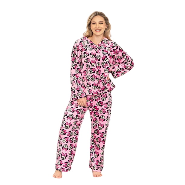 Pijama supersoft TESSO HOME M Pink Minnie para dama