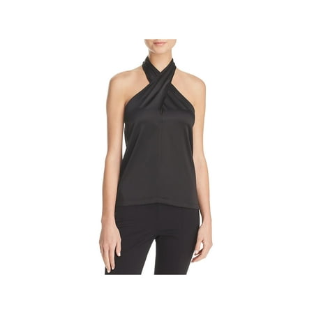 Open Back Halter Top - Womens Ertil Satin Open Back Halter Top