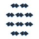 thumbnail image 2 of Naiovety Fitness Dumbbell Grips Pads Levantamiento de pesas Accesorios antideslizantes Cojines Azul 10piezas, 2 of 6