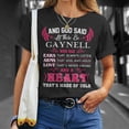 thumbnail image 4 of Gaynell Name And God Said Let There Be Gaynell TShirt, 4 of 6