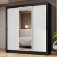 thumbnail image 2 of Ropero Closet Madesa 3 Puertas 1 Espejo NB, 2 of 5