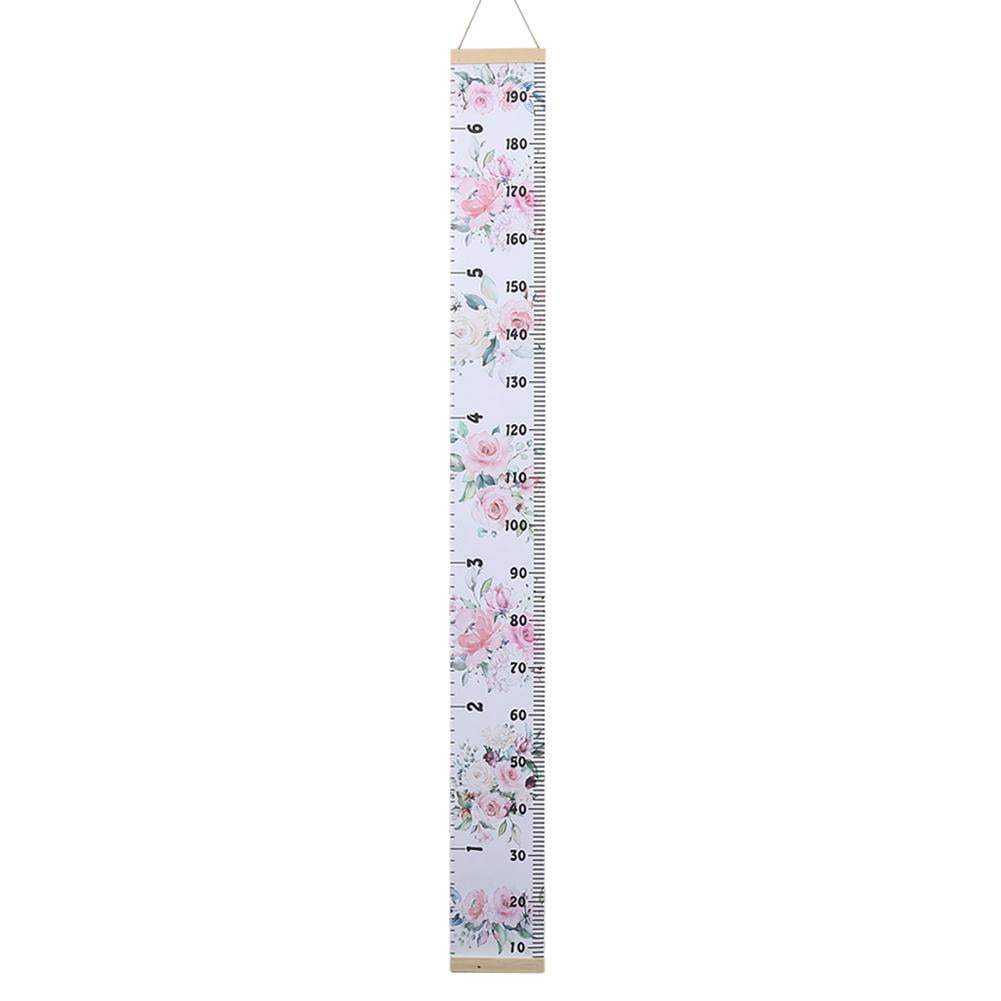 Removable Baby Children Height Measure Kids Growth Chart Hanging Prop Home Decor 
