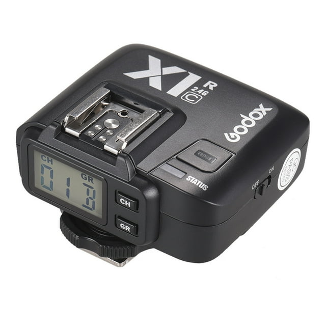 Disparador de flash GODOX X1R-C 32 Canales TTL 1 / 8000s a Distancia Inalámbrico Flash Receptor de Disparo del Obturador para Canon EOS Cámaras GODOX X1T-C Transmisor Maboto Disparador de flash