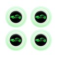 thumbnail image 4 of Car Door Absorber Cushion Gasket Decoration Protection Buffer Bumper Cushion 4xLuminous, 4 of 10