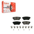 thumbnail image 1 of SIM Rear Semi-Metallic Disc Brake Pads SIM-2135 for Car Mitsubishi Outlander Eclipse Cross PHEV, 1 of 8