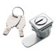 thumbnail image 3 of Cerradura de leva para gabinete de muebles, cerradura de leva cuadrada para dormitorio con 2 llaves para buzón, casillero escolar, herrajes para, 3 of 9