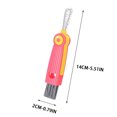 thumbnail image 2 of TUITOONM Cartoon 3-in-1 Cup Cleaning Brush Short Handled Multifunctioned Dead-End Cup Lid Rubber Ring Bottle Mouth Cleaning Brushes Kitchen Washing Brush Easy To Store, 2 of 5