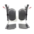thumbnail image 4 of Reposapiés Elevables ReyjiuMed Compuesto con Almohadilla Acolchada para Silla de Ruedas Reclinable y, 4 of 6