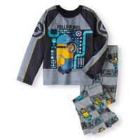 Boy's Minions Microfleece 2 Piece Pajama Sleep Set (Big Boys & Little Boys)