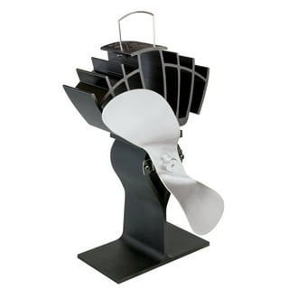 Caframo 812AMXBX Ecofan Airmax - Heat Powered Stove Fan Black