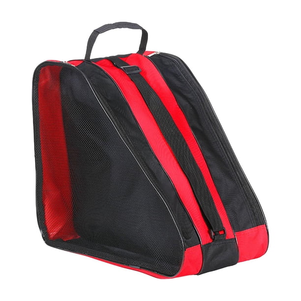 Bolsa para patines Zulema bolsa de mano correa ajustable patinaje sobre ruedas rojo