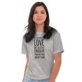 thumbnail image 5 of Cute Chocoholic All You Need is Love Women's Graphic T Shirt Tees Brisco Brands L, 5 of 5