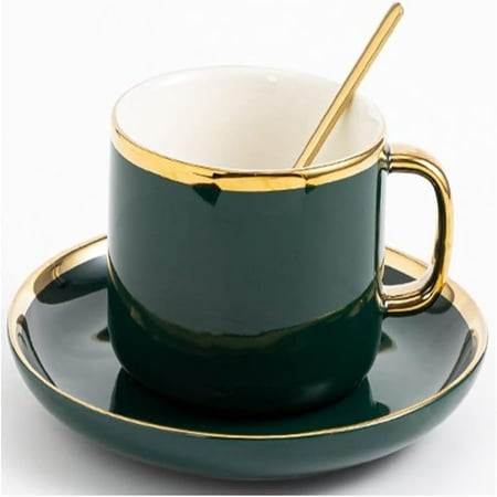 

QIBAXXYL Stylish Elegant and Functional Ceramic Coasters Set - Perfect Addition to Your Kitchen Decor - Beautiful and Durable Table Protection - Practical and Stylish Home Accessories fo