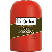 Wunderbar German Brand Beef Bologna, Deli Sliced