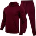 thumbnail image 4 of 2 PC Sweatsuit Set Men Women Oversized Long Sleeve Hoodie Pullover Sweatshirt Tracksuit Jogger Sweatpants, 4 of 5