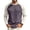 Light Purple, variant on UDAUDU Mens Shirts Crew Neck Raglan Block Casual Soft Long Sleeve T Shirts Daily Wear Basic Tops L