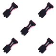 thumbnail image 2 of Soidarity Guante de tiro con Accesorios de flecha Protector de tres dedos Colores surtidos Guante de de estructura firme para principiantes Rosado 5Conjunto, 2 of 6