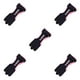 thumbnail image 1 of Eigraketly Tiro con resistencia al desgaste accesorios de flecha mejorar la precisión estructura firme guante moda buscando adulto principiante Rosado 5piezas Eigraketly CBP188389, 1 of 4