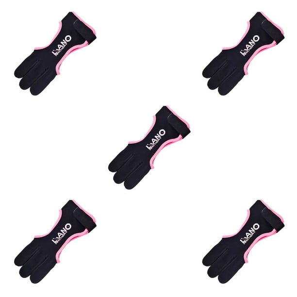 Eigraketly Tiro con resistencia al desgaste accesorios de flecha mejorar la precisión estructura firme guante moda buscando adulto principiante Rosado 5piezas Eigraketly CBP188389
