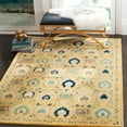 thumbnail image 3 of SAFAVIEH Evoke Milica Bordered Area Rug, Gold/Ivory, 4' x 6', 3 of 10