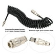 thumbnail image 3 of Recoil Air Hose, Durable Lightweight for Car Motorcycle - Flexible, Fast and Efficient, Wide Application, Superior Material, Easy to Use, Anti Kink, Pressure Resistant with Tire, 3 of 7