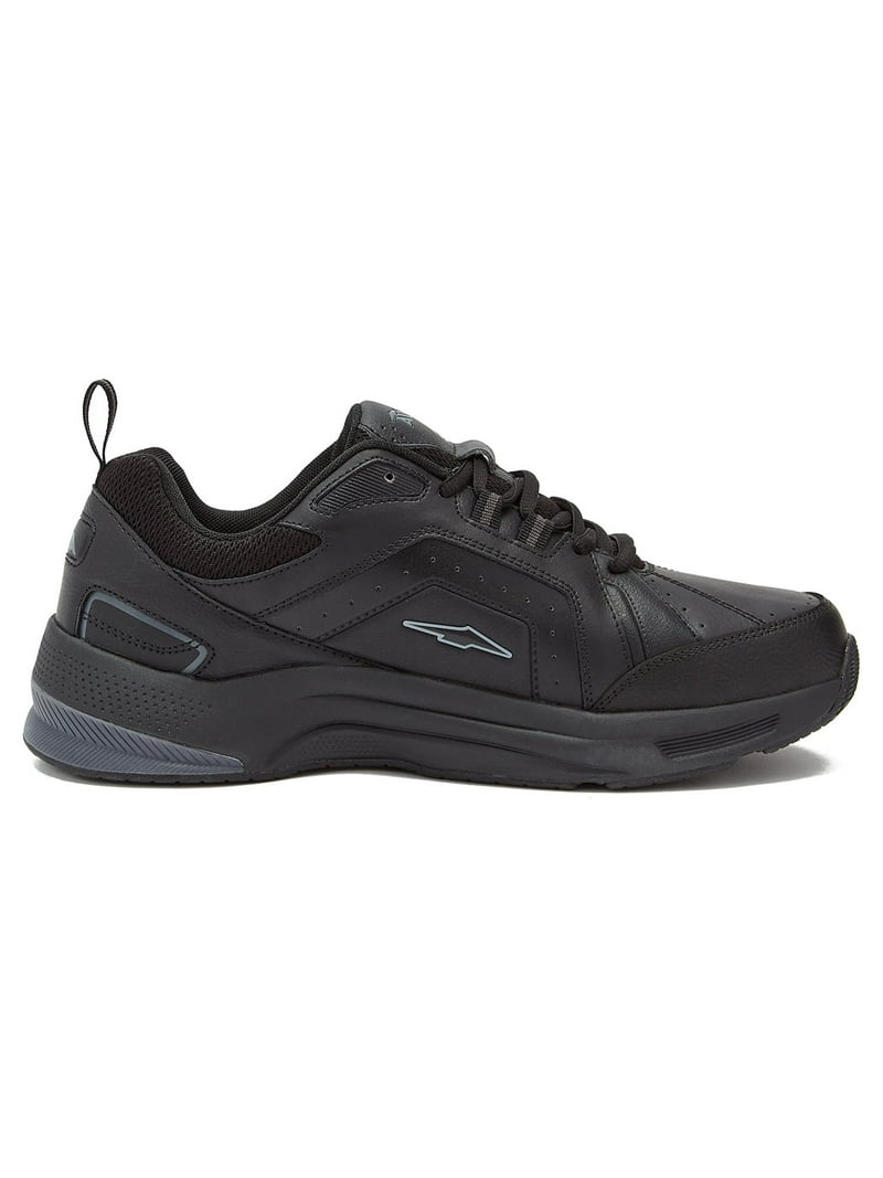 Avia men's Walking Shoe - Comfortable Leather & Mesh Sneaker