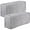 Grey, variant on ABCISI 2Pcs Stretch Fabric Armrest Covers Anti-Slip Spandex Recliner Armchair Couch Armrest Protector Furniture Protector Armchair Slipcovers Coffee