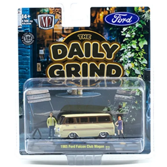 M2 Machines Diorama Auto Figs 1965 Ford Falcon Club Wagon R15