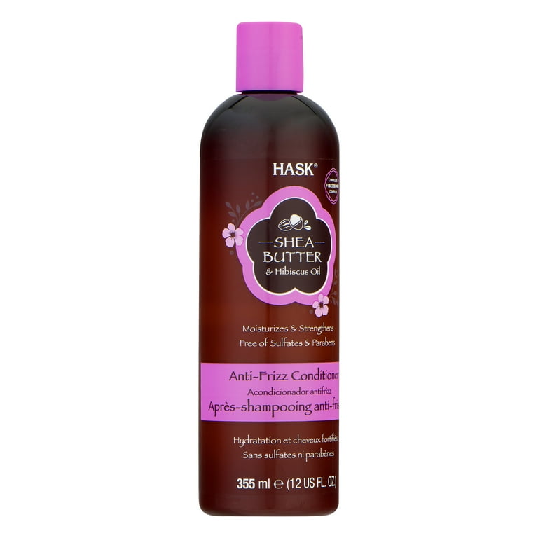 HASK Shea Butter & Hibiscus Oil Anti-Frizz Conditioner (12oz) HASK Shea Butter & Hibiscus Oil Anti-Frizz Conditioner (12oz)