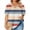 A Khaki, variant on Paiwinds Women's V-Neck Cross Collar Striped Print Short Sleeve Top, Oversized Casual Blouse, Comfortable Polyester Spandex Blend for Spring Summer Wear, Loose Fit Fashion Shirt for Street Style