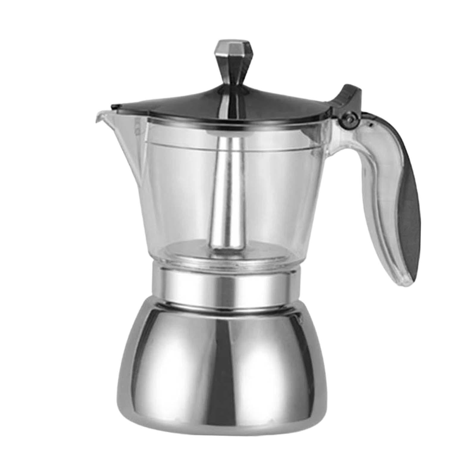ILSA 10 Cup Stainless Steel Stove Top Espresso Maker - Walmart.com