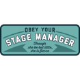 thumbnail image 3 of CafePress - Obey Your Stage Manager - 15 oz Ceramic Large White Novelty Mug, 3 of 6