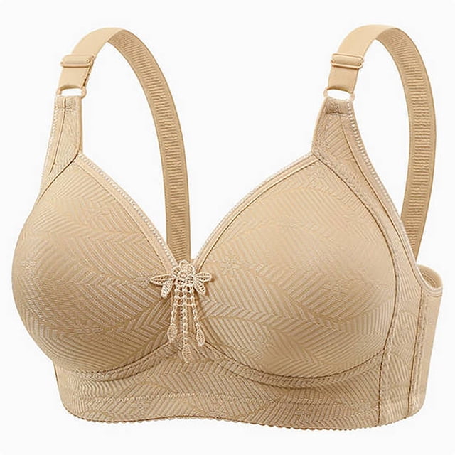 Posijego Womens Everyday Bras Push up Wireless Bras Full Coverage No Underwire Breathable Bralettes