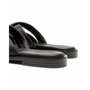 La Canadienne Fox Leather Sandal, 7