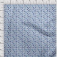 thumbnail image 4 of oneOone Cotton Poplin Medium Blue Fabric Autumn Dress Material Fabric Print Fabric By The Yard 42 Inch Wide, 4 of 4
