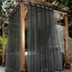 thumbnail image 4 of Uuiauoio Outdoor Curtains for Patio Voile Curtain for Gazebo Front Porch Pergola Grommet Top Window Drapes Garden Decor ,Living Room Bedroom Window Glass Door Outdoor Curtains Sunshade Curtains, 4 of 7