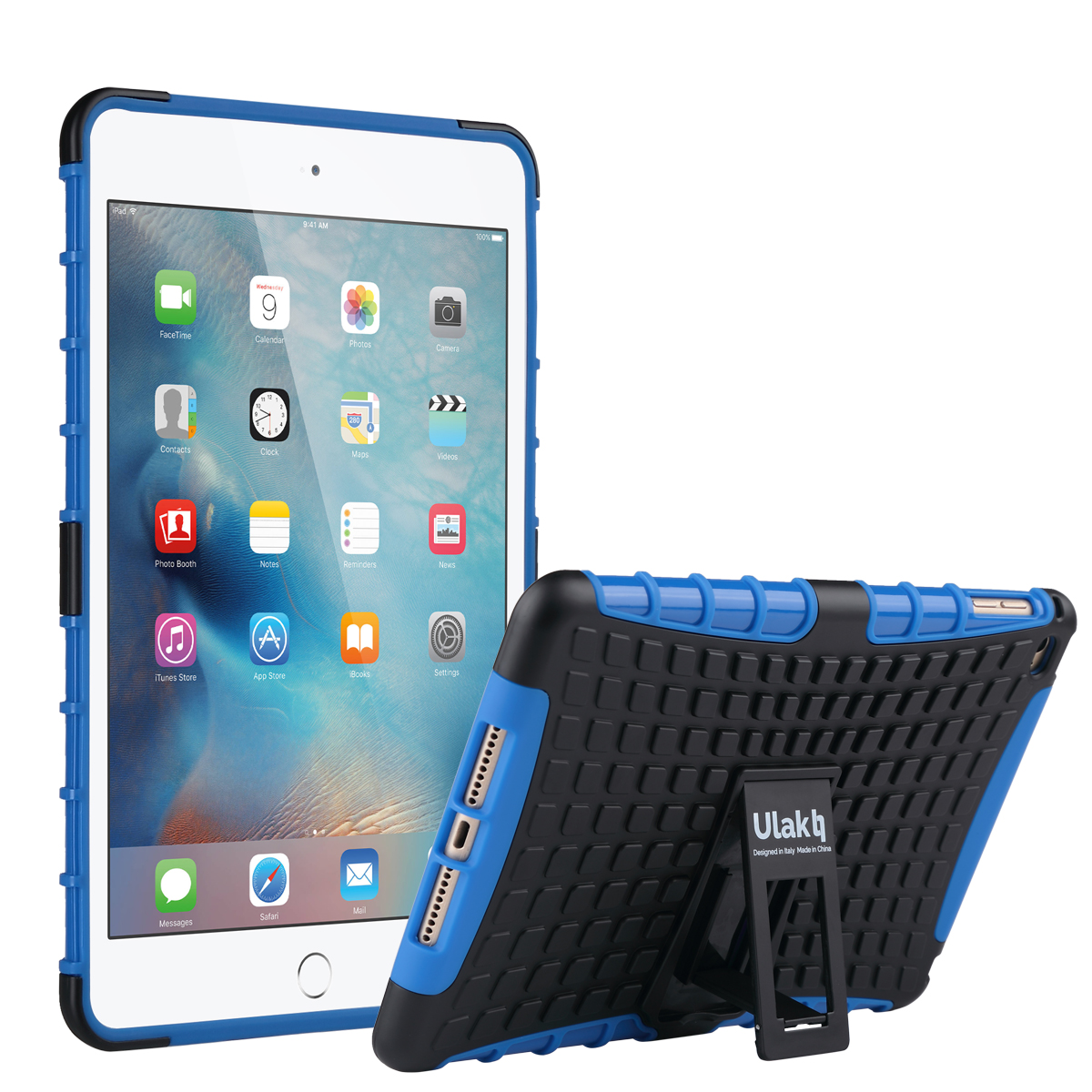iPad Mini 4 Case,ULAK Hybrid shock absorbing Dual Layer Case Cover with