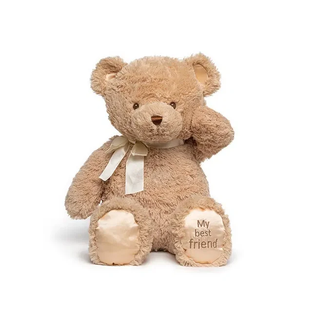 A 11.8inch Plush Toy Bear, Birthday Gift For Children, Stuffed Animals BearBrownNosize Gao Jinjia unisex